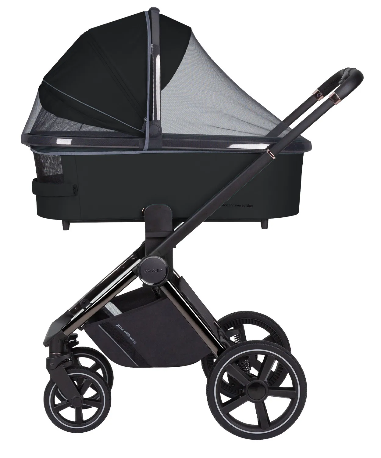 Коляска дитяча 2 в 1 Carrello Ultimo CRL-6511 NF Sable Black